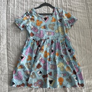 Colorful Kids Dress with Fun Print
